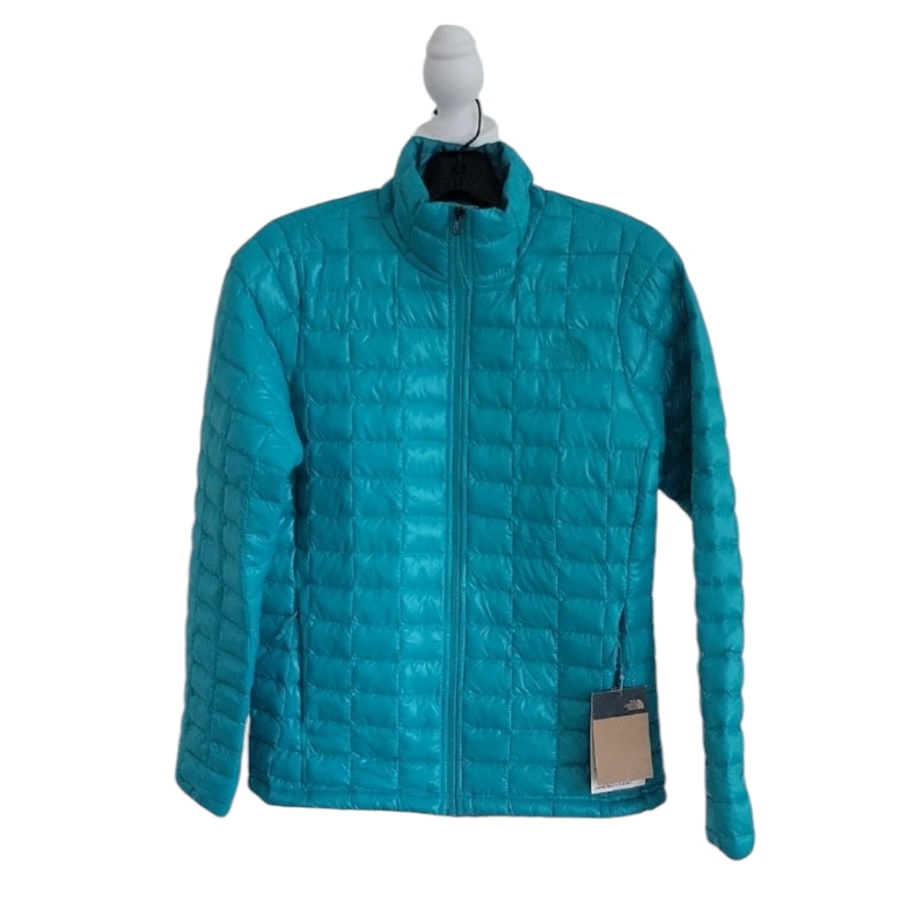 North Face ThermoBall Eco Jacket Jaiden Green NWT Size S - Picture 2 of 15